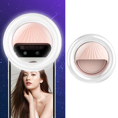 RK34 Rechargeable Beauty Selfie Light Selfie Clip Flash Fill Light