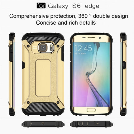 For Galaxy S6 Edge / G925 Tough Armor TPU + PC Combination Case, For Galaxy S6 edge