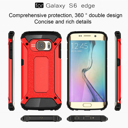 For Galaxy S6 Edge / G925 Tough Armor TPU + PC Combination Case