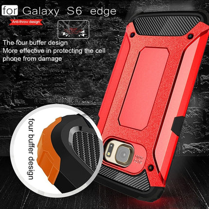 For Galaxy S6 Edge / G925 Tough Armor TPU + PC Combination Case