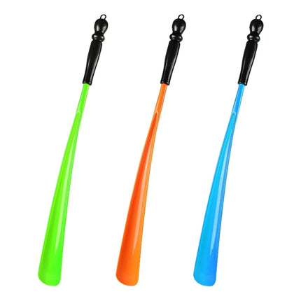 018 Plastic Handle Shoe Puller Elderly Pregnant Women Wear Shoes Assist Device, Color Random Delivery, Plastic Handle Shoe Puller
