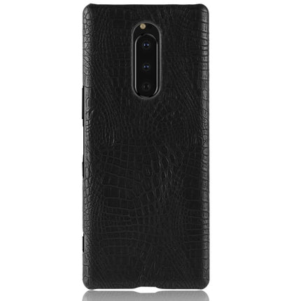 Shockproof Crocodile Texture PC + PU Case for Sony Xperia 1