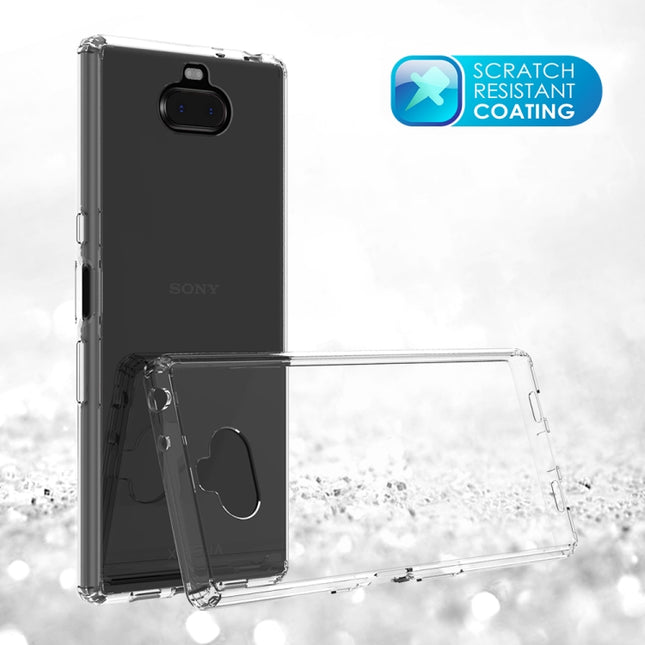 Scratchproof TPU + Acrylic Protective Case for Sony Xperia 10 Plus