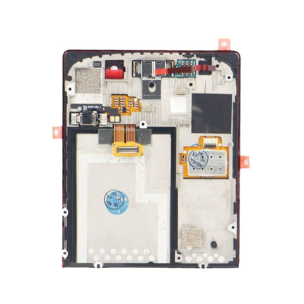 LCD Screen and Digitizer Full Assembly with Frame for BlackBerry P9983, BlackBerry P9983