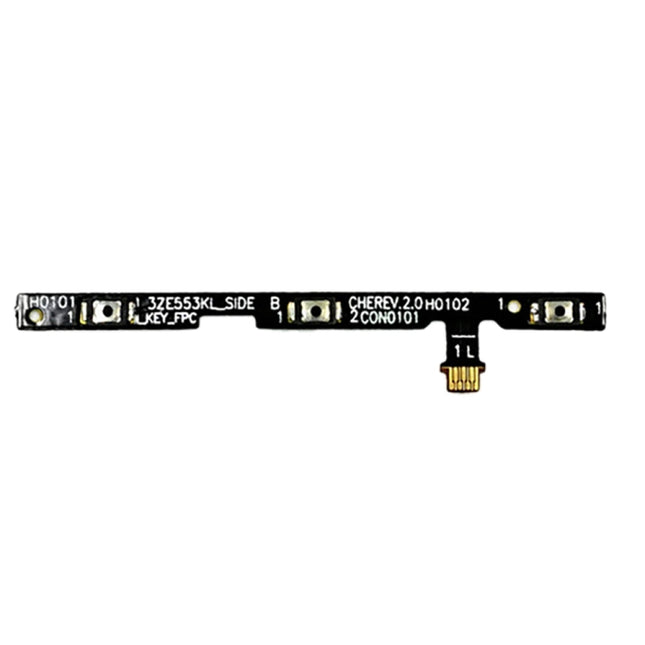 Power Button & Volume Button Flex Cable for Asus Zenfone 3 Zoom ZE553KL, For Asus Zenfone 3 Zoom ZE553KL