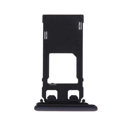 SIM Card Tray + Micro SD Card Tray for Sony Xperia XZ (Single SIM Version), For Xperia XZ Single SIM Black, For XZ Single SIM