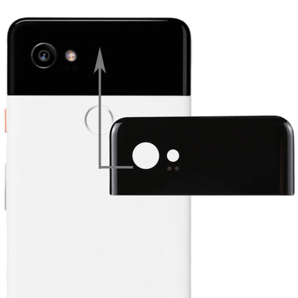 Google Pixel 2 XL Back Cover Top Glass Lens Cover, For Pixel 2 XL