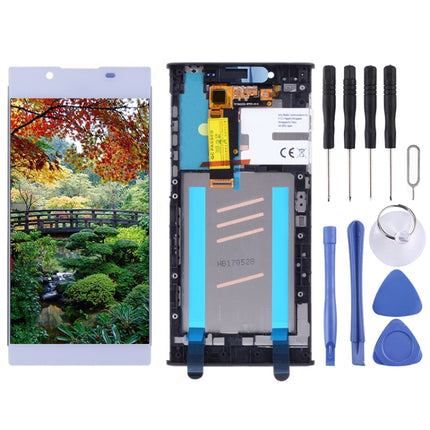 LCD Screen and Digitizer Full Assembly with Frame for Sony Xperia L1 G3311 G3312 G3313, For Xperia L1, For Xperia L1 OEM