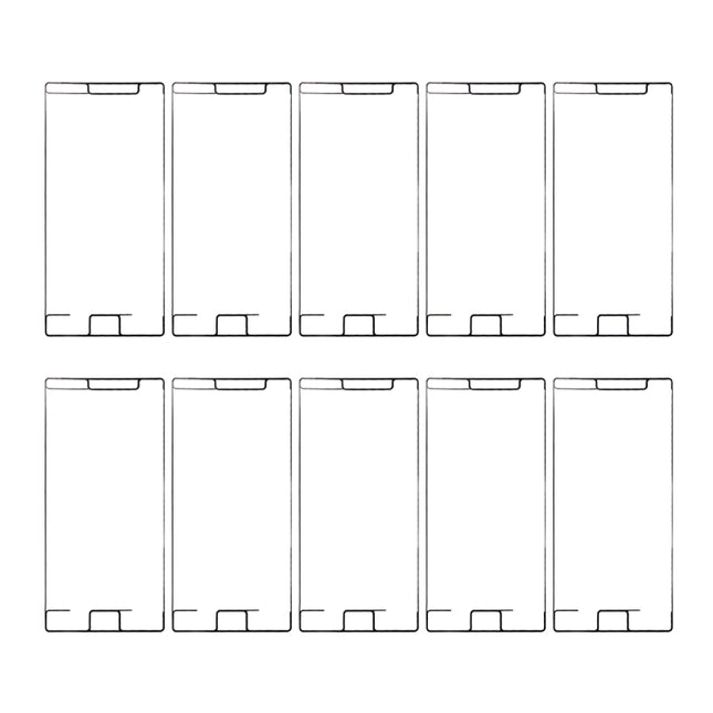 10 PCS for Sony Xperia XZ Premium Front Housing Adhesive, For Sony Xperia XZ Premium