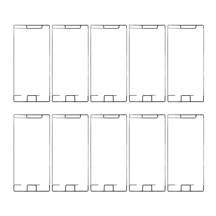 10 PCS for Sony Xperia XZ Premium Front Housing Adhesive, For Sony Xperia XZ Premium