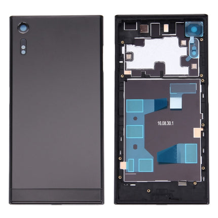 Back Battery Cover + Back Battery Bottom Cover + Middle Frame for Sony Xperia XZ, For Xperia XZ