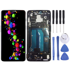 For OnePlus 6 Digitizer Full Assembly with Frame OEM LCD Screen