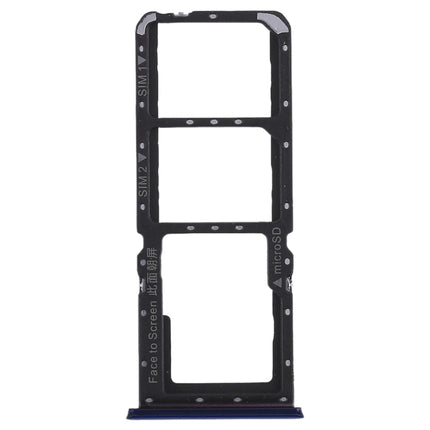 For OPPO K1 2 x SIM Card Tray + Micro SD Card Tray, For OPPO K1