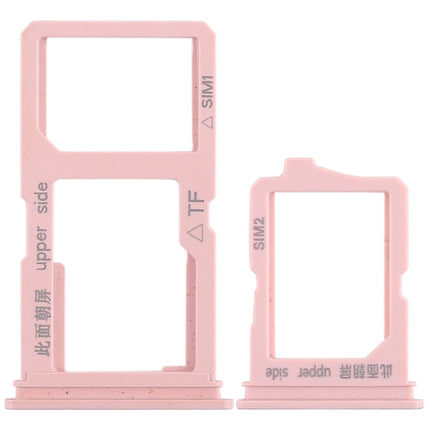 For Vivo Y66 2 x SIM Card Tray + Micro SD Card Tray, For Vivo Y66