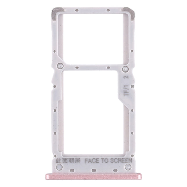 SIM Card Tray + SIM Card Tray / Micro SD Card Tray for Xiaomi Redmi Note 6 Pro, For Xiaomi Redmi Note 6 Pro