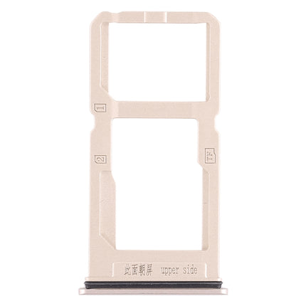 For Vivo X20 Plus SIM Card Tray + SIM Card Tray / Micro SD Card Tray, For Vivo X20 Plus