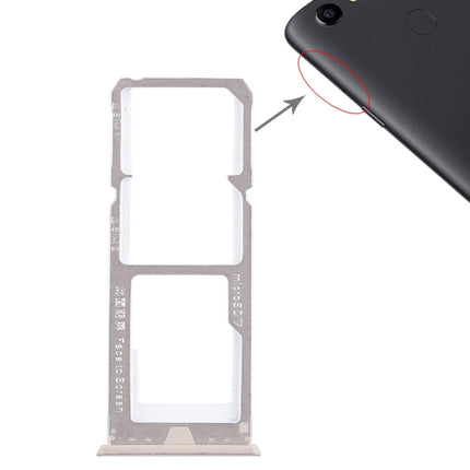 For OPPO A73 / F5 2 x SIM Card Tray + Micro SD Card Tray