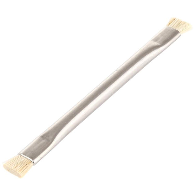 Anti-static Brush ESD Safe Motherboard Cleaning Tools For Mobile Phone PCB Electronic Repair Tools, Double Head Brush White