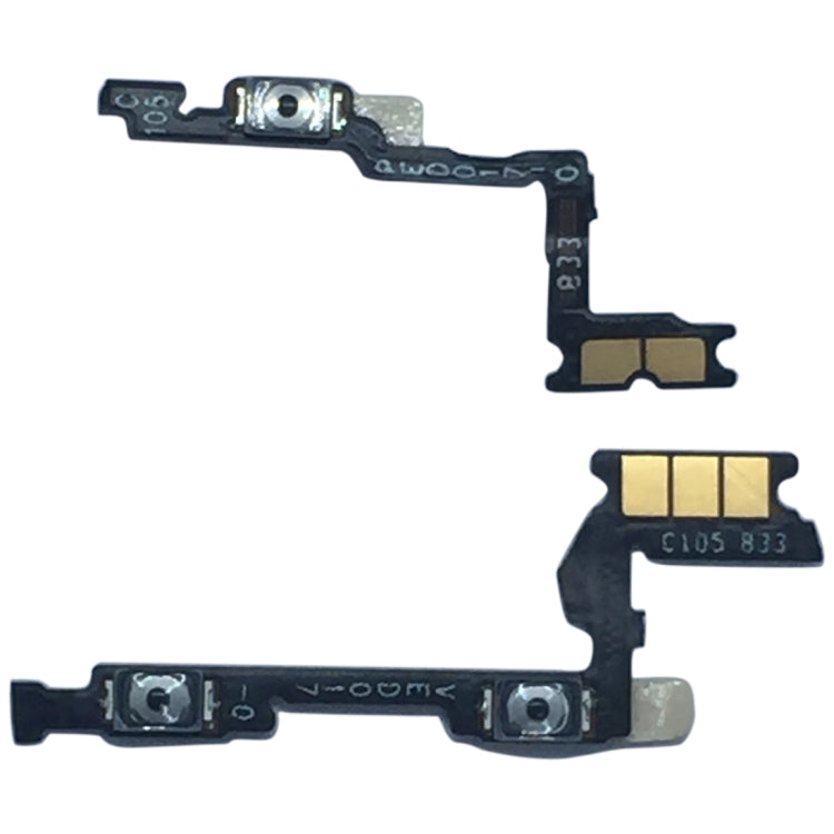 For OnePlus 6T 1 Pair Power Button & Volume Button Flex Cable, For OnePlus 6T