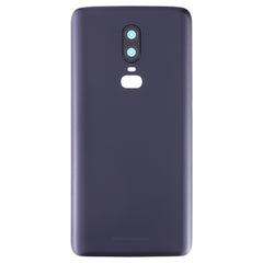 For OnePlus 6 Frosted Battery Back Cover with Camera Lens