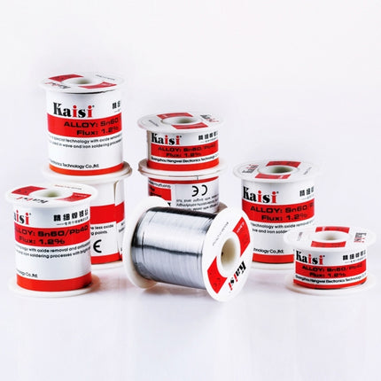 Kaisi 0.6mm Rosin Core Tin Lead Solder Wire for Welding Works, 50g, 0.6mm 50g