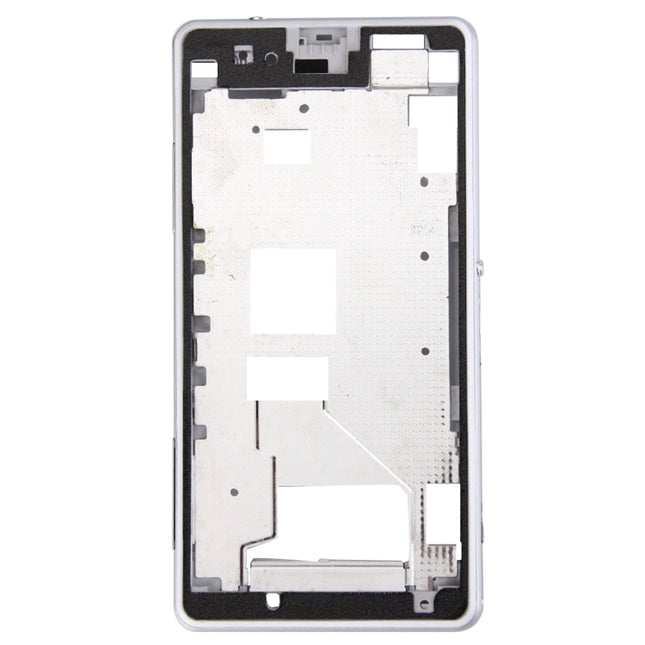 Front Housing LCD Frame Bezel for Sony Xperia Z1 Compact / Mini, For Xperia Z1 Compact / Front
