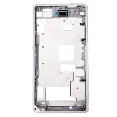 Front Housing LCD Frame Bezel for Sony Xperia Z1 Compact / Mini, For Xperia Z1 Compact / Front