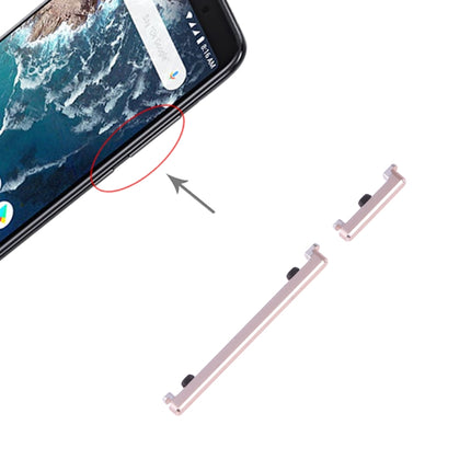 Power Button and Volume Control Button for Xiaomi Mi 6X / A2, For Xiaomi Mi 6X / A2