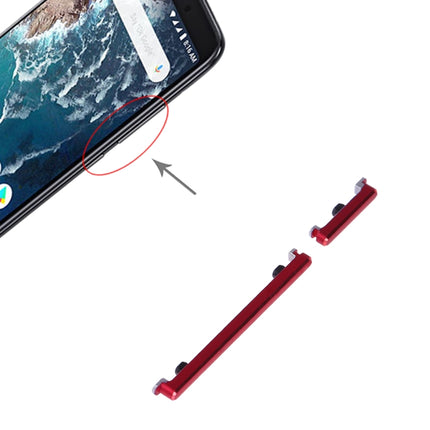 Power Button and Volume Control Button for Xiaomi Mi 6X / A2, For Xiaomi Mi 6X / A2