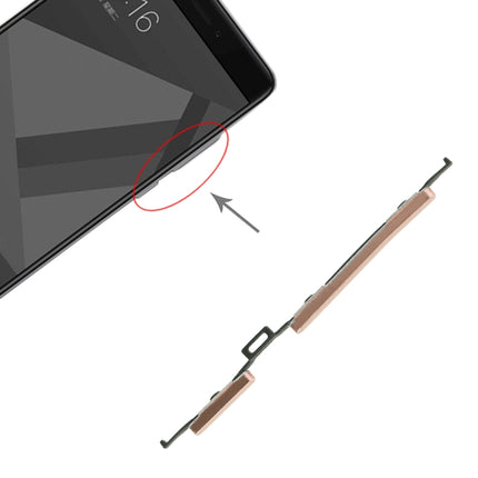 Power Button and Volume Control Button for Xiaomi Redmi Note 4X, For Xiaomi Redmi Note 4X