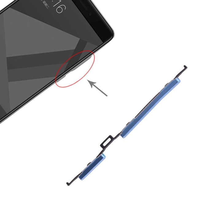 Power Button and Volume Control Button for Xiaomi Redmi Note 4X, For Xiaomi Redmi Note 4X