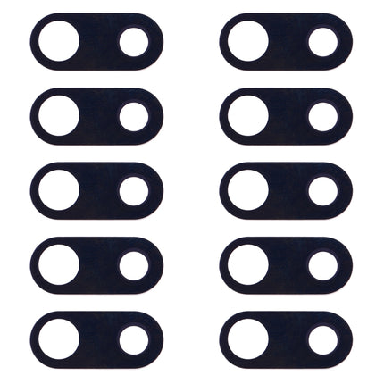 10 PCS Back Camera Lens for LG V30 H930 H933, For LG V30 (Black), For LG V30 (Silver)