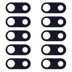 10 PCS Back Camera Lens for LG V30 H930 H933, For LG V30 (Black), For LG V30 (Silver)