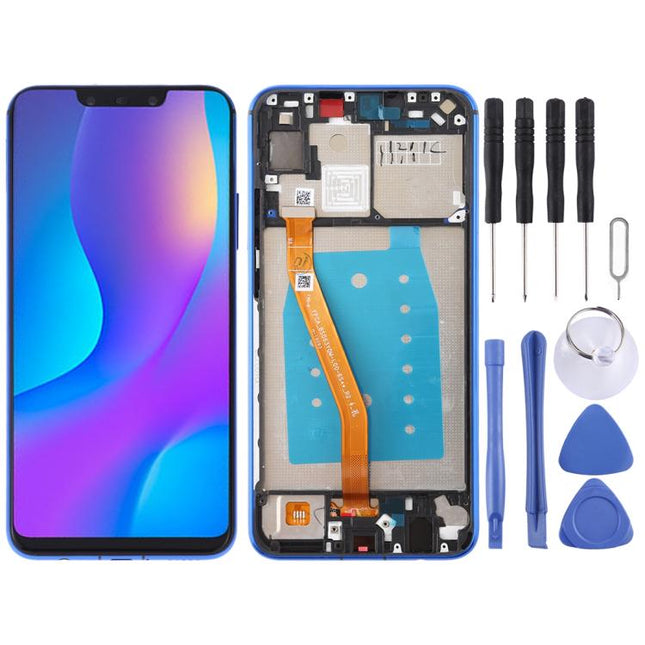 LCD Screen and Digitizer Full Assembly with Frame for Huawei Nova 3i, For Huawei Nova 3i