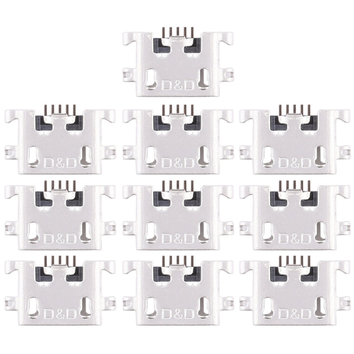 10 PCS Charging Port Connector for Huawei Y516, For Huawei Y516