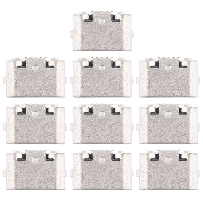 Conector de puerto de carga de 10 piezas para Huawei Honor Play, For Honor Play
