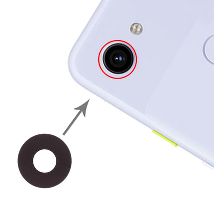 10 piezas de lente de cámara trasera para Google Pixel 3a, para Google Pixel 3a (10 piezas)