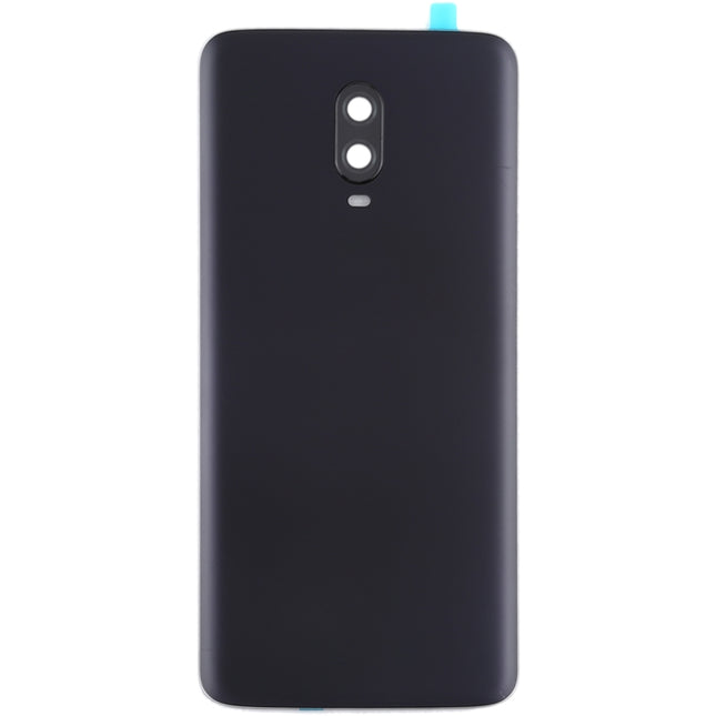 For OnePlus 6T Original Battery Back Cover with Camera Lens, For OnePlus 6T,Original (Frosted Black ), For OnePlus 6T,Original (Jet Black)