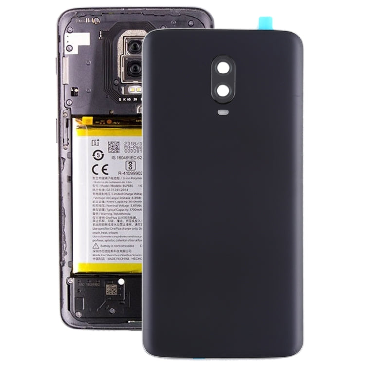 For OnePlus 6T Original Battery Back Cover with Camera Lens