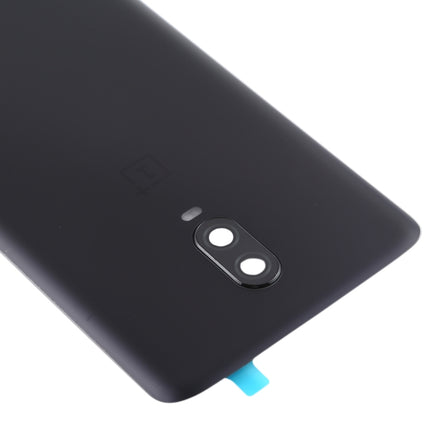 For OnePlus 6T Original Battery Back Cover with Camera Lens, For OnePlus 6T,Original (Frosted Black ), For OnePlus 6T,Original (Jet Black)