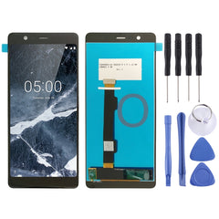 LCD Screen and Digitizer Full Assembly for Nokia 5.1 TA 1024 1027 1044 1053 1008 1030 1109, For Nokia 5.1