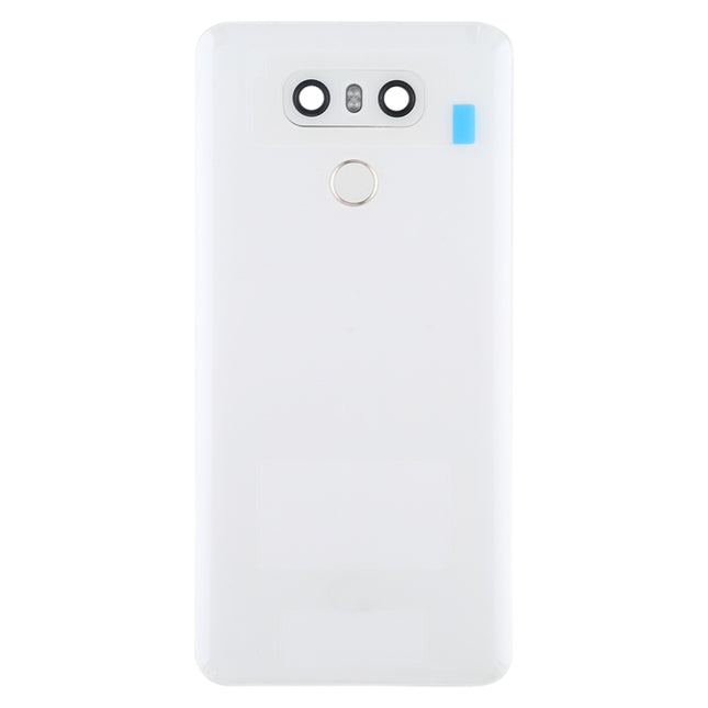 Battery Back Cover with Camera Lens Frame & Fingerprint Sensor for LG G6 / H870 / H870DS / H872 / LS993 / VS998 / US997, For LG G6 with Camera Lens Frame, For LG G6