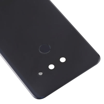 Tapa trasera de batería con lente de cámara y sensor de huellas dactilares para LG G8 ThinQ / LMG820QM7 LM-G820UMB LMG820UM1 (versión de EE. UU.), para LG G8 ThinQ (versión de EE. UU.)