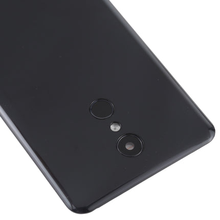 Battery Back Cover with Camera Lens Frame & Fingerprint Sensor for LG Stylo 4 / Q710 / Q710MS / Q710CS / L713DL, For LG Stylo 4