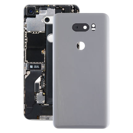 Akkudeckel hinten mit Kameraobjektiv für LG V30 / VS996 / LS998U / H933 / LS998U / H930, für LG V30, für LG V30 (mit Kameraobjektiv)