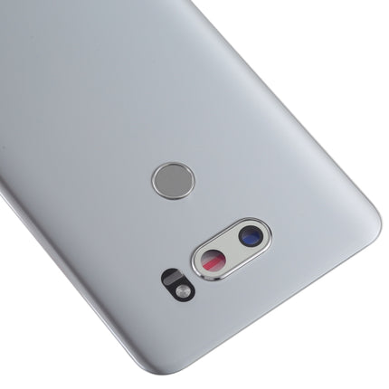 Battery Back Cover with Camera Lens Frame & Fingerprint Sensor for LG V30 / VS996 / LS998U / H933 / LS998U / H930, For LG V30(with Fingerprint Sensor)