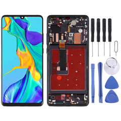 LCD Screen and Digitizer Full Assembly with Frame for Huawei P30 Pro, For Huawei P30 Pro (Twilight), For Huawei P30 Pro with Frame, For Huawei P30 Pro (Breathing Crystal)