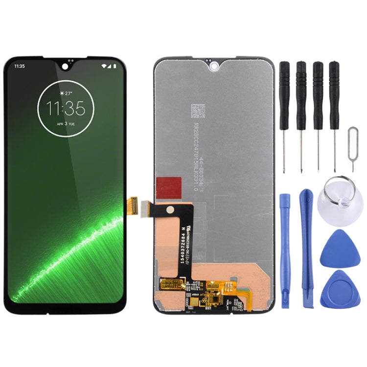 LCD Screen and Digitizer Full Assembly for Motorola Moto G7 Plus, For Moto G7 Plus