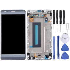 LCD Screen and Digitizer Full Assembly with Frame for LG X Cam / K580 / K580I / K580Y , For X Cam / K580 / K580I / K580Y