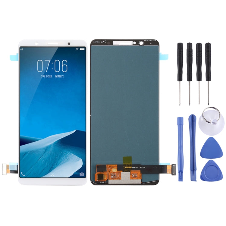 TFT Material LCD Screen and Digitizer Full Assembly for Vivo X20, For Vivo X20